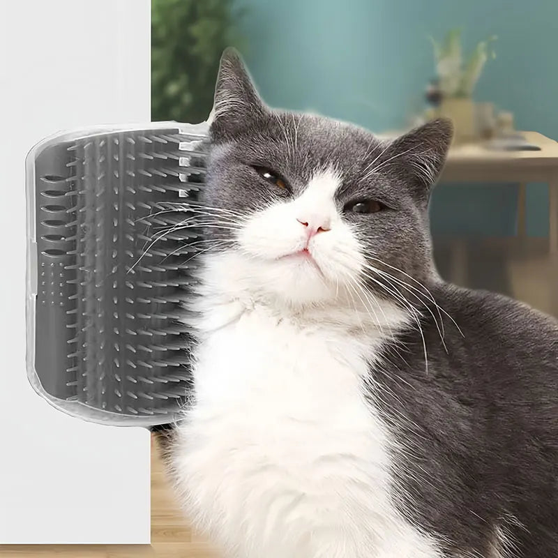 Cat Self Groomer Wall Brush - Corner Scratcher & Massage Toy – photo 2
