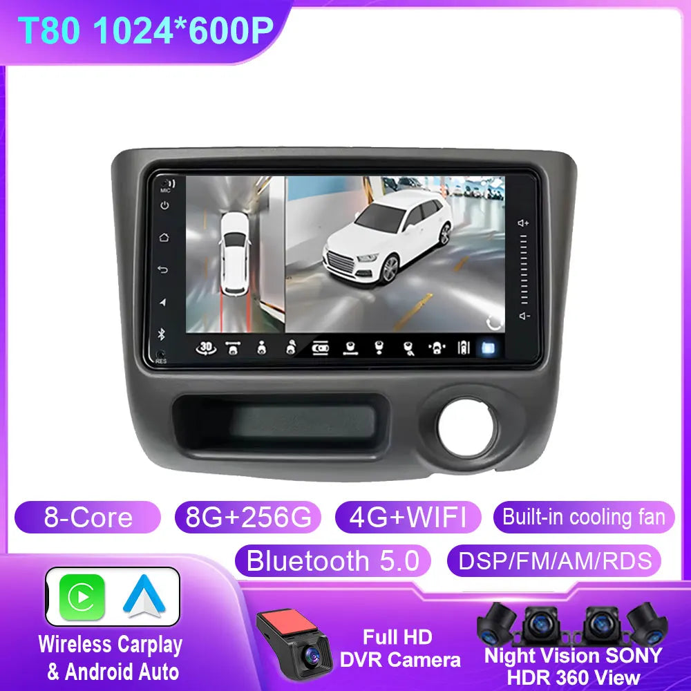 Android Car Stereo for Toyota Vitz, Yaris & Echo (1999–2005) — CarPlay, Android Auto, GPS Navigation