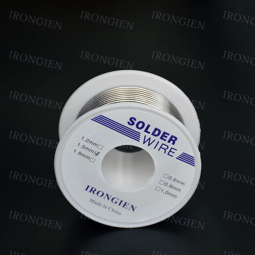 Irongien High Purity Soldering Wire 8g50g/Roll Mixed Tin Rosin Core Dia 0.6-1.5mm Solder Welding Wire For Electrical Soldering