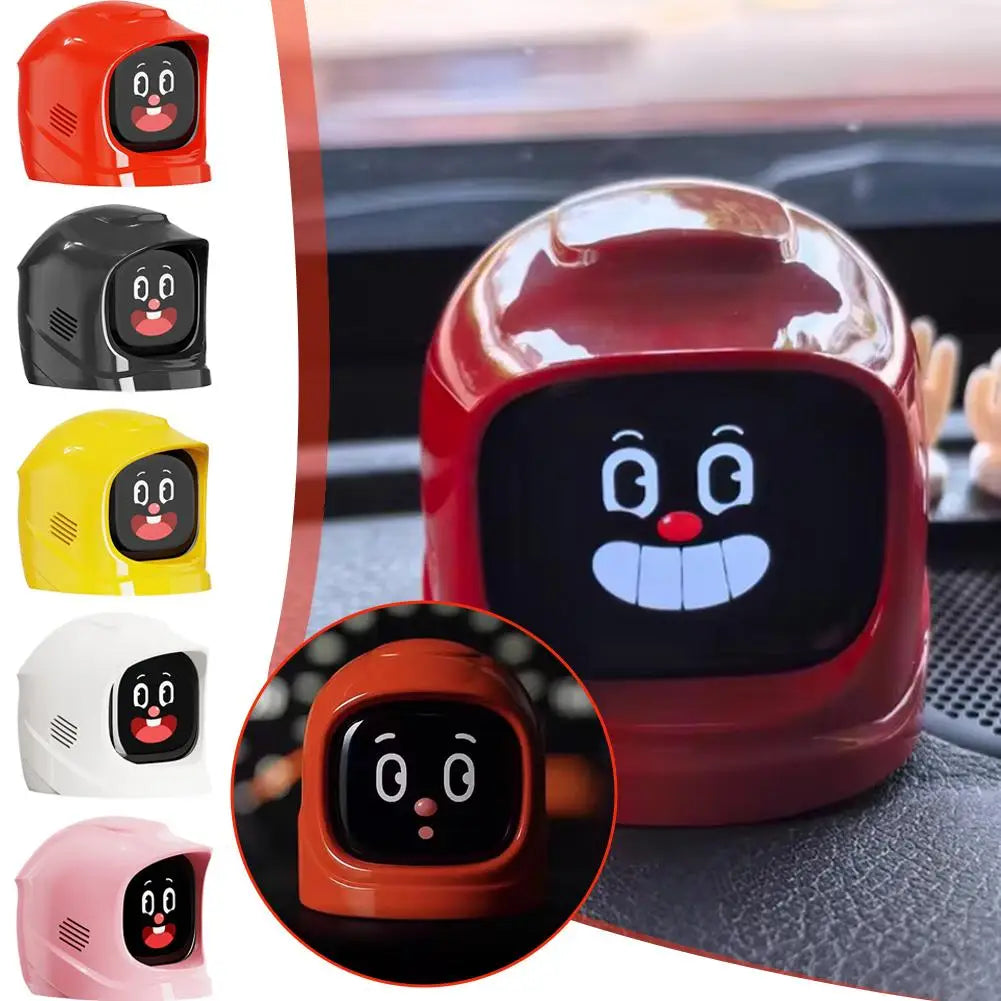 Interactive Car Dashboard Robot Companion — Touchscreen Face, 60+ Expressions, Sound Effects