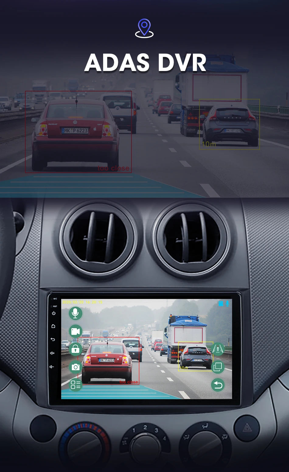 JMCQ Car Radio For Chevrolet Aveo 2006 2007 2008 2009 2010 2011 2012 2din Android12 Carplay Multimidia Video Player Head Unit