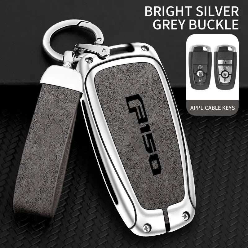 Zinc Alloy Remote Key Fob Cover for Ford F-150 / Raptor