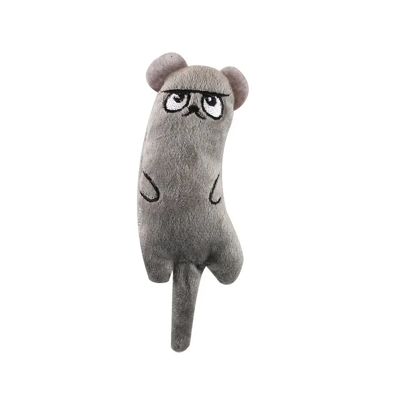 Plush Catnip Cat Toy - Mini Teeth Grinding Squeaky Toy – photo 4