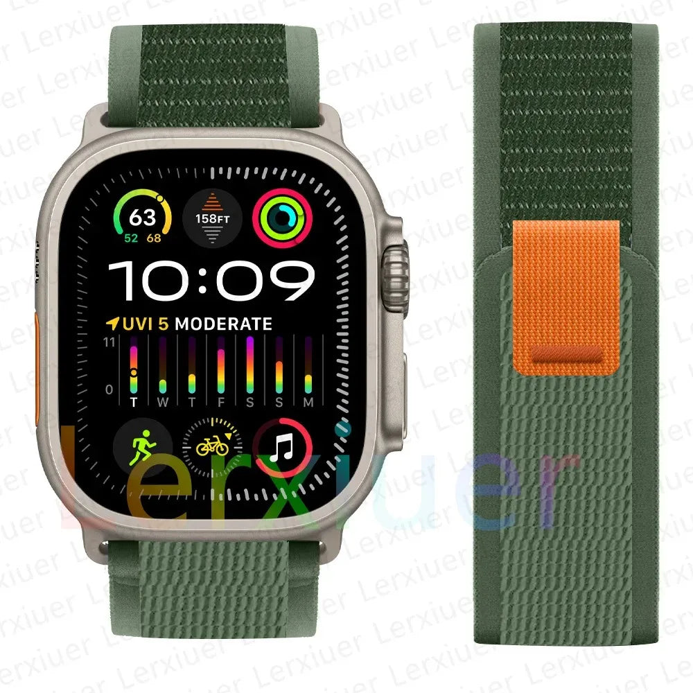 trail loop For apple watch ultra 3 2 Band 49mm 44mm 40mm 45mm 41mm 42mm correa bracelet iWatch series 7 se 8 9 10 11 46mm straps