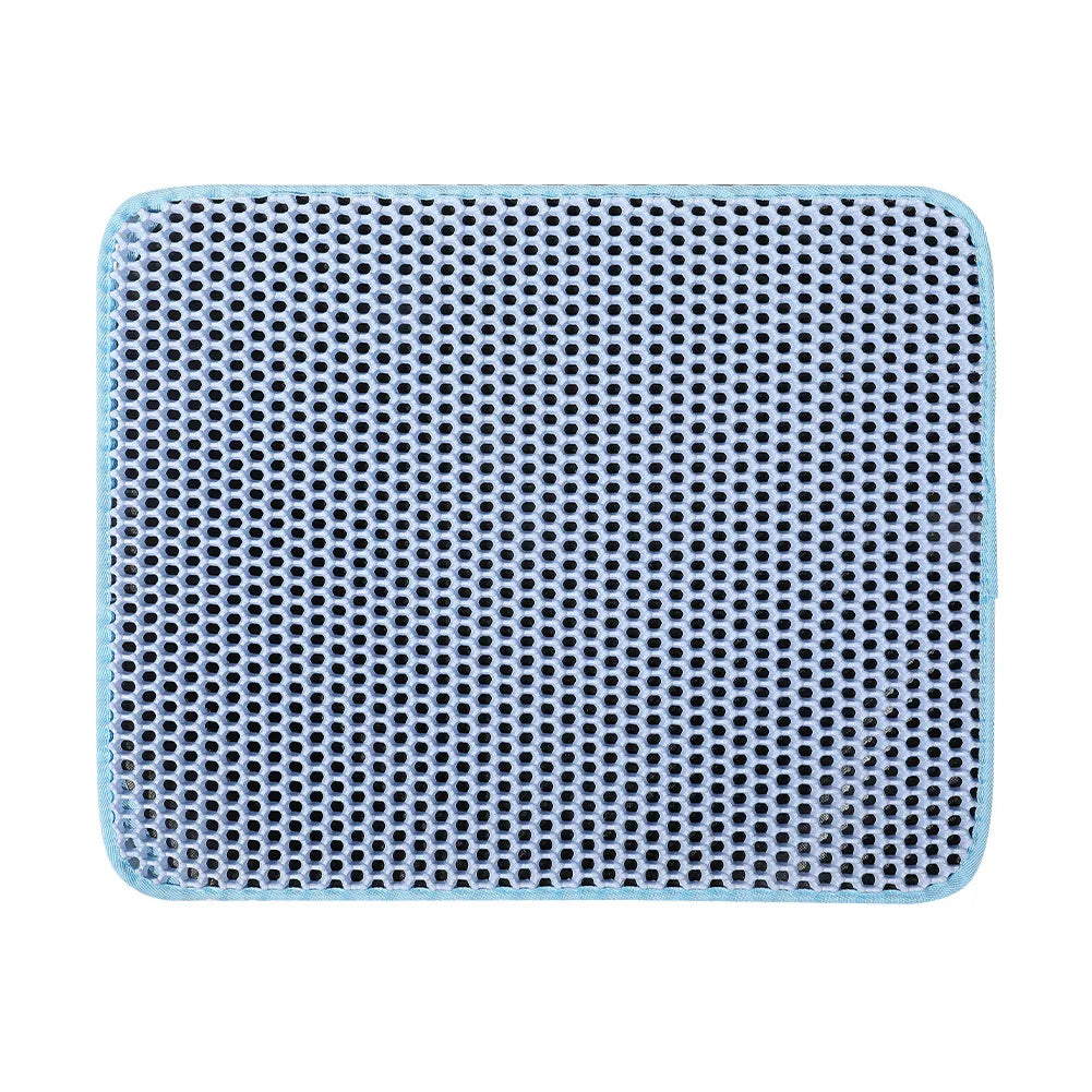 Non-Slip Cat Litter Mat — Double-Layer Waterproof Litter-Trapping Mat