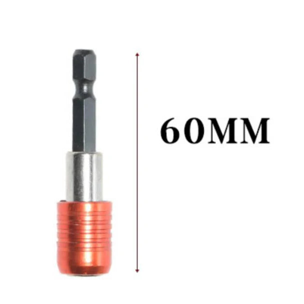 NEW 6PCS 1/4 Hex Shank Quick Release Magnetic Red Screwdriver Extension Holder Drill Bit High Quality Tool Set