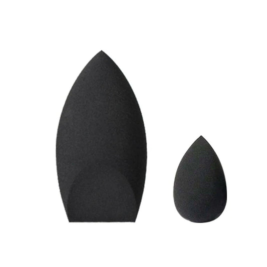 Black egg makeup blending sponge set
