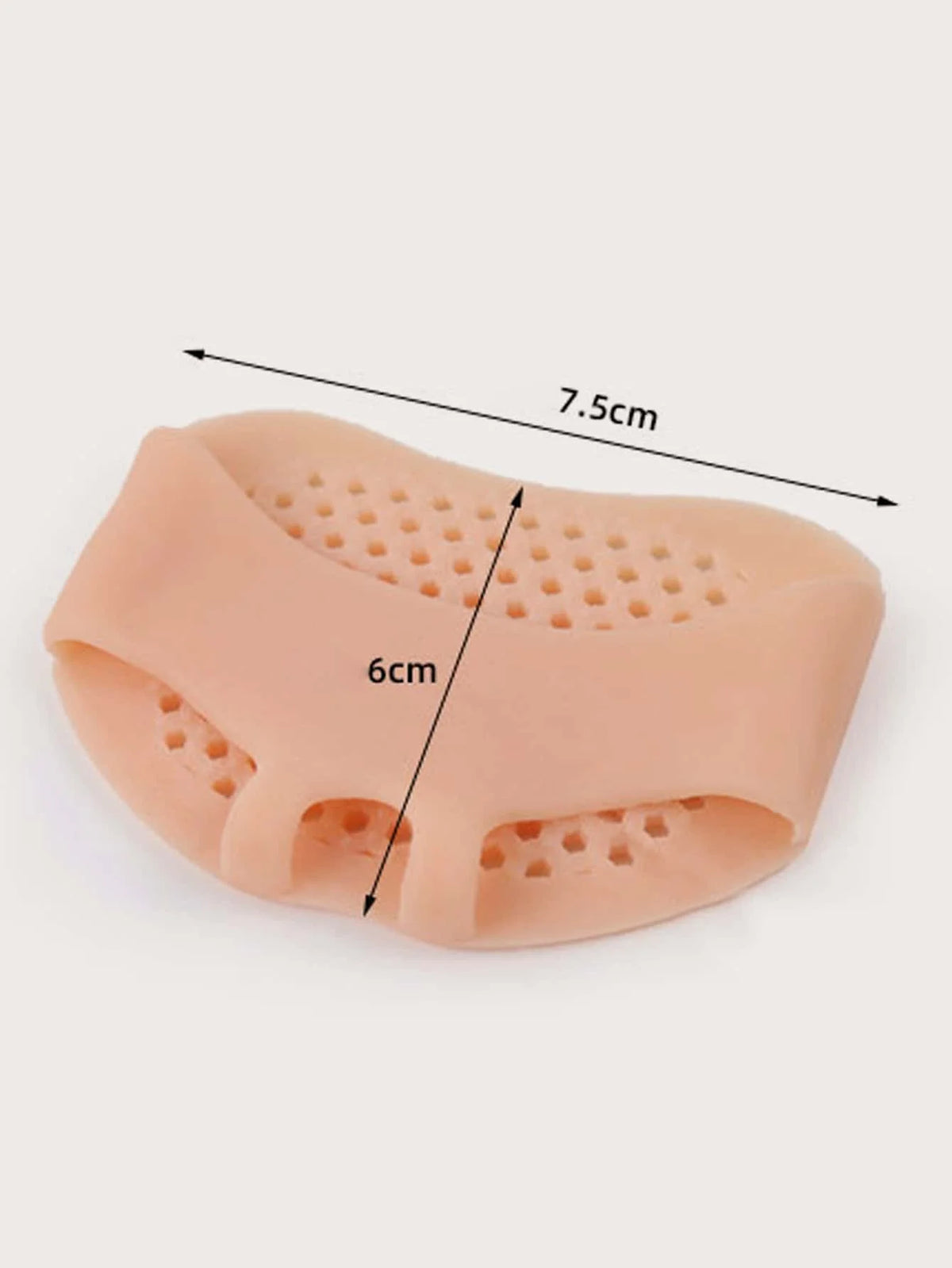 10 Sets Foot Pads 2 Pieces/Set of Soft Gel Reusable, Wear-Resistant Foot Pads, Forefoot Cushioning Shoes, Unisex