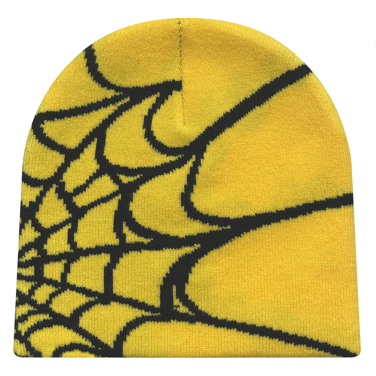 Spider Web Knit Beanie, Unisex Y2K Hat