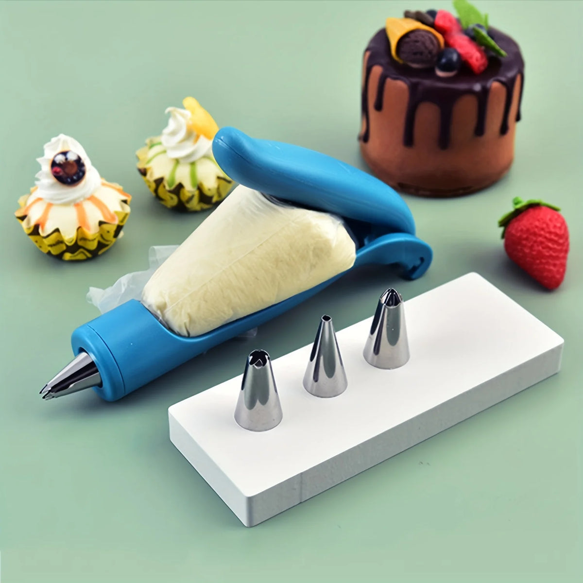 Cake Decorating Tool Kit - Beginner Baking Set, 1 or 17 Pieces - photo 3