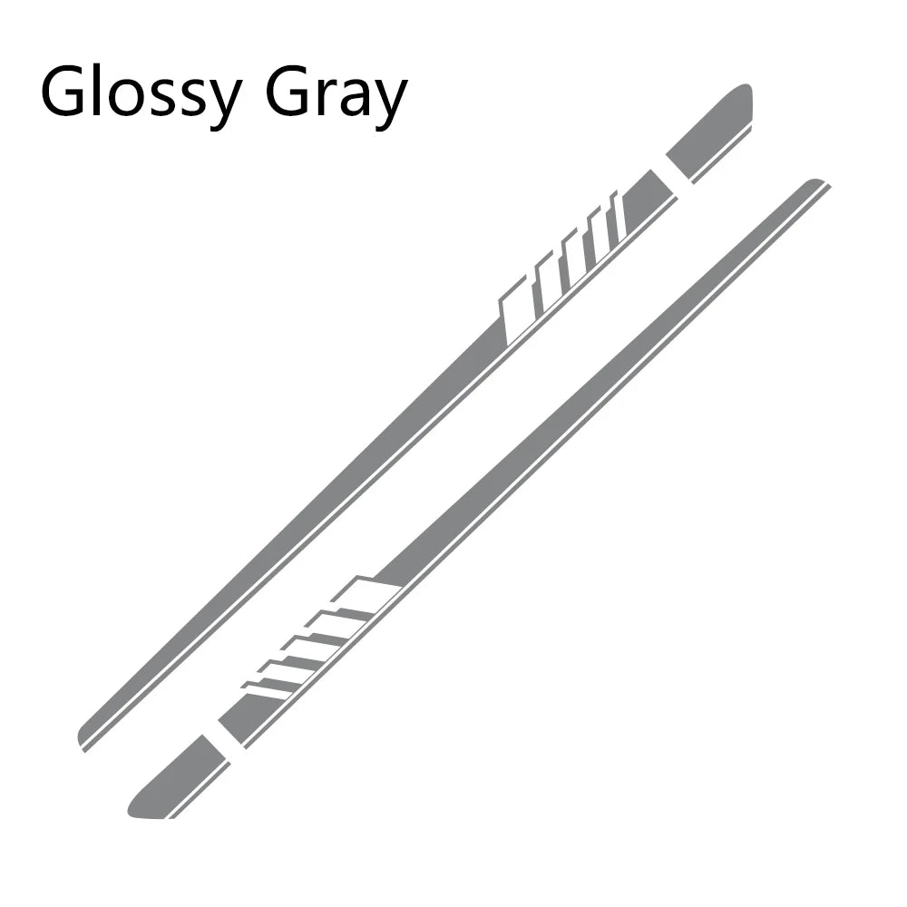 Car Side Line Vinyl Decal – Compatible with Mercedes-Benz W203 W204 W205 W212, C-Class, GLC, CLA, GLA