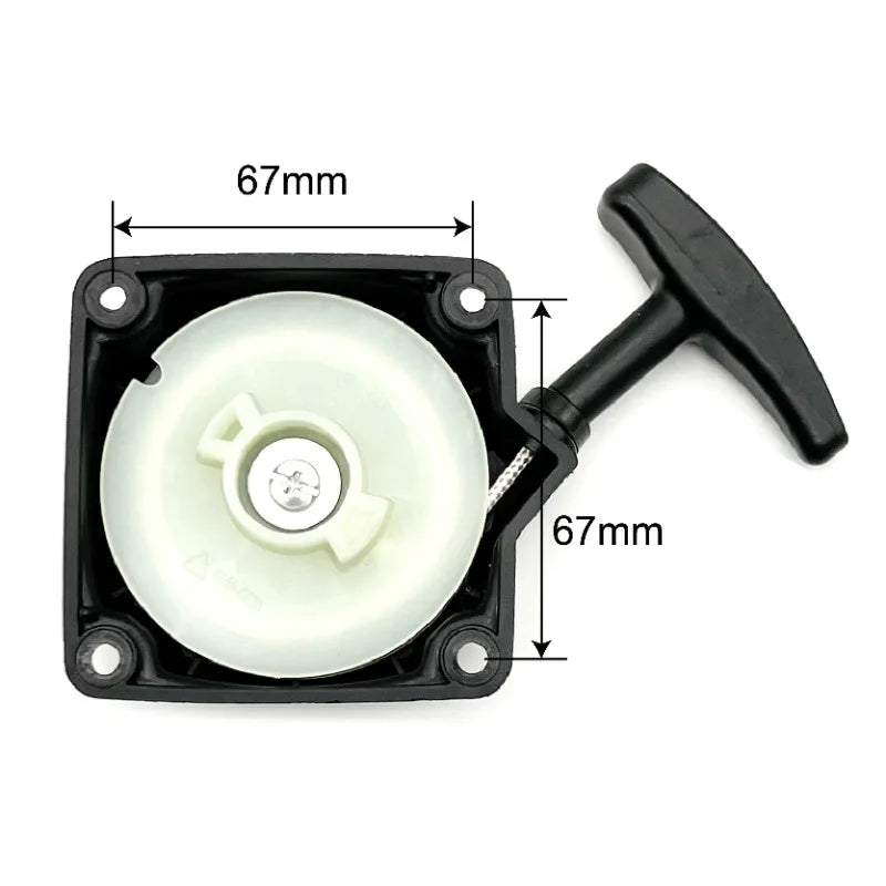Garden Tool Parts Accessories Recoil Starter Kit for Brush Cutter 36F 40-5 44-5 33CC 43CC 49CC 52CC