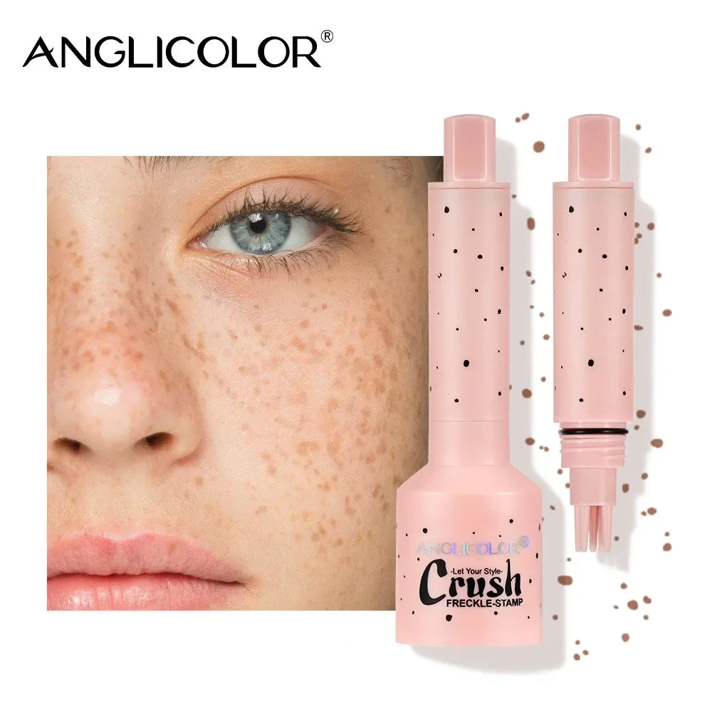 Liquid Air Cushion Freckle Stamp Pen Five-point Head Freckle Natural Simulation Fake Dot Spot Pen Waterproof Lasting Makeup