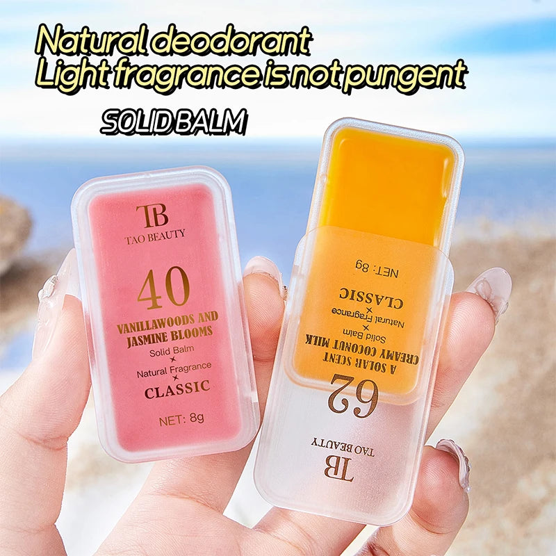 Tao Beauty Digital Solid Fragrance Cream Set - Long-lasting Fragrance Solid Body Lotion,Neutral solid cream