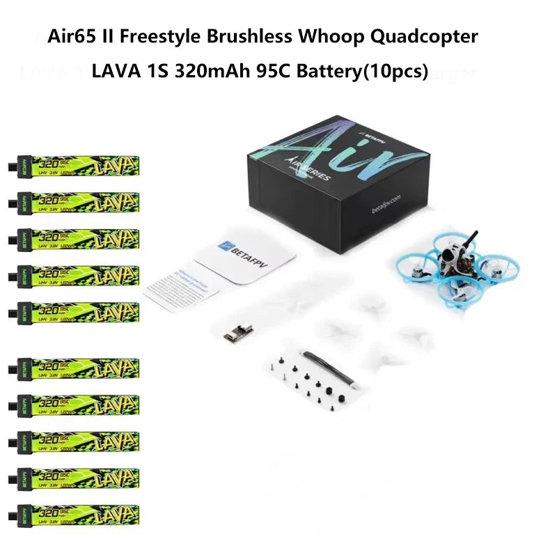BETAFPV Air65 II Matrix FC 5in1 V2 Brushless Whoop Quadcopter For LAVA 1S II 320mAh Battery/Champion/Racing/Freestyle Drone NEW