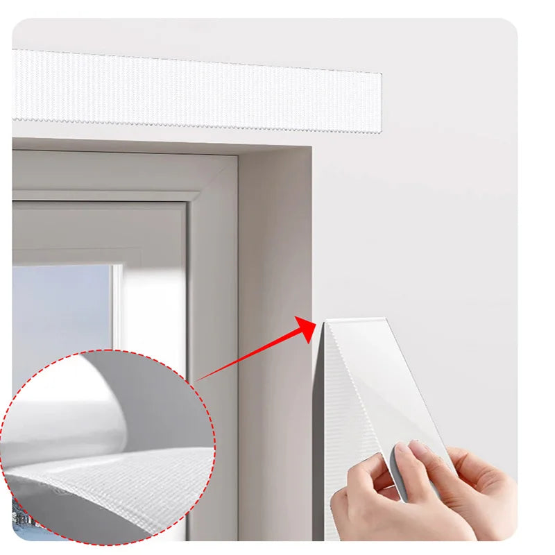 Thick Insulated Door Curtain, Magnetic Winter Door Cover