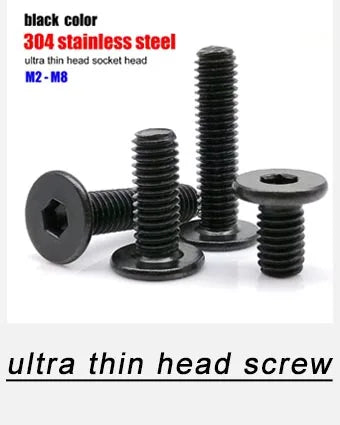 Stainless steel hex wafer head bolts, M2 to M8 — view 13 of 15