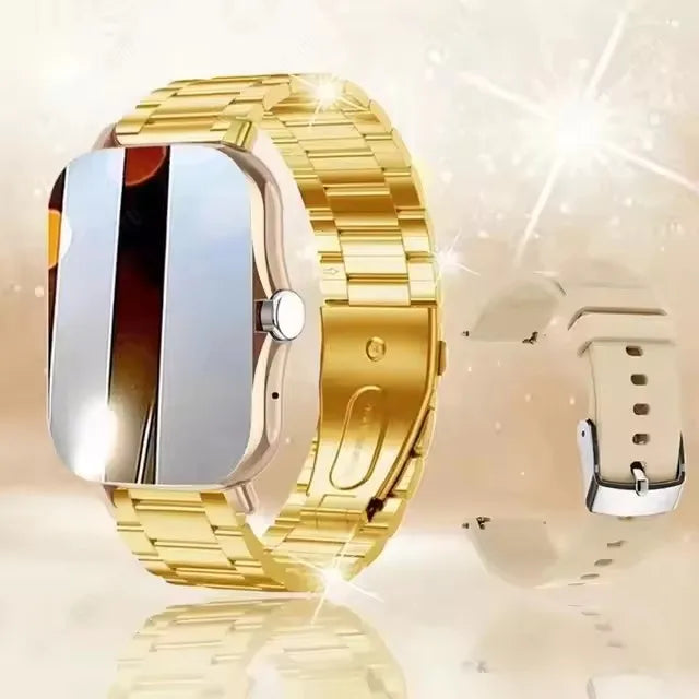 NEW 2026 Fashion SmartWatch Android Phone 2.01" Color Screen Full Touch Custom Dial Watch Women Bluetooth Call Smart Watch Men