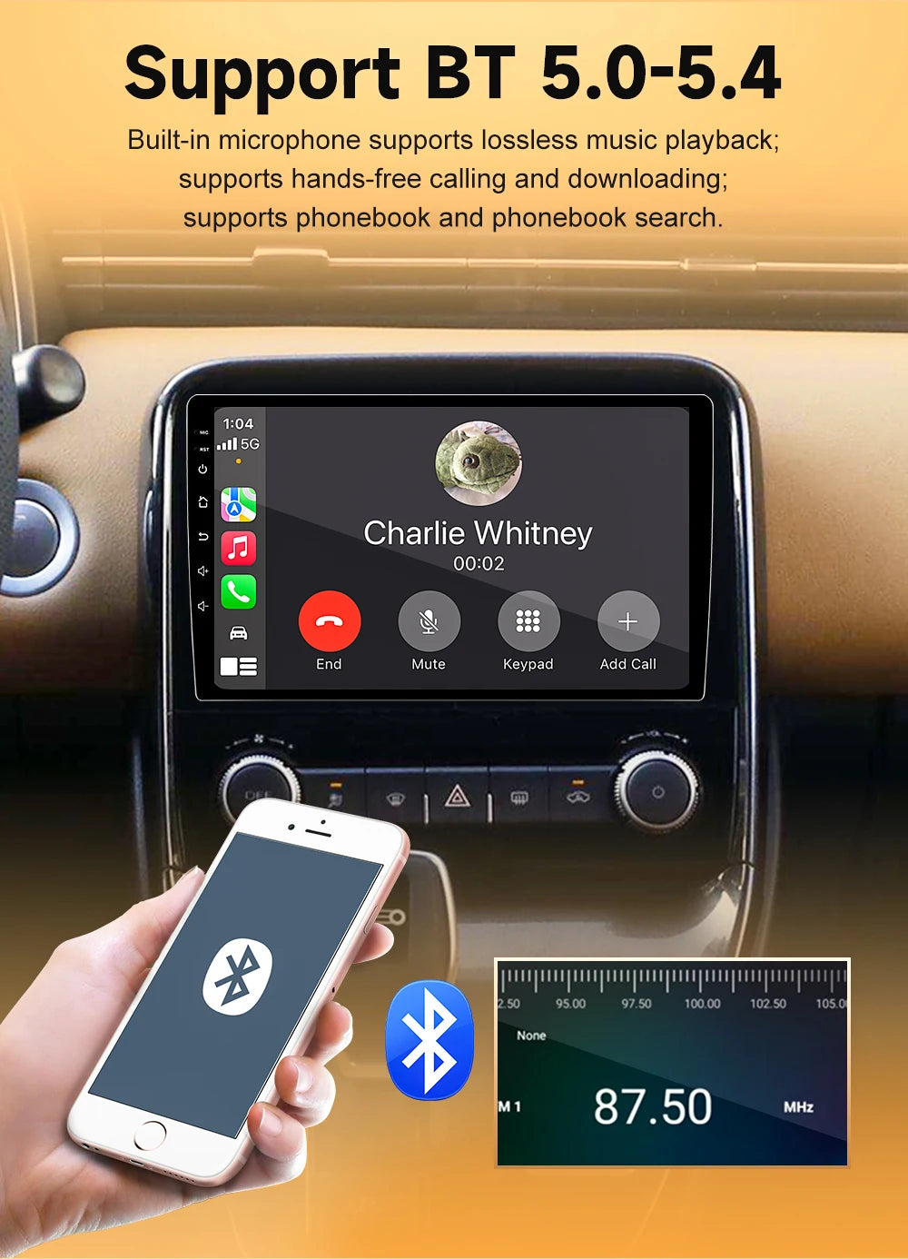 Wireless CarPlay Android Auto Car Radio for Nissan Qashqai J11 X-Trail 3 2013-2017 avigation GPS Car Radio Multimedia Video Play