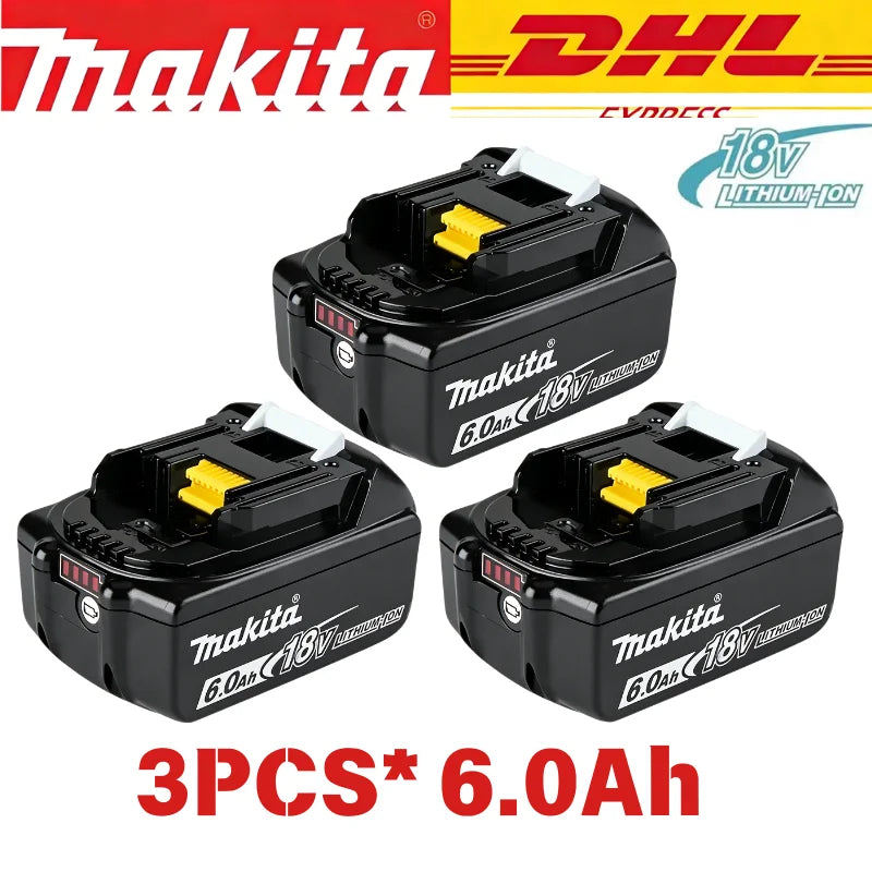 MMAlto Makita 18V LXT Replacement Li-Ion Battery – BL1860 BL1850 BL1840 BL1830 BL1815 | 3.0Ah 5.0Ah 6.0Ah | Sony Cells | LED Indicator