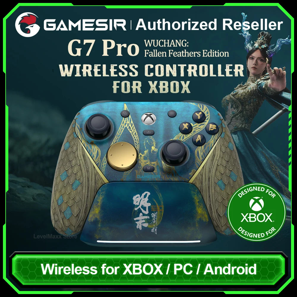 GameSir G7 Pro WUCHANG Xbox PC Controllers Wireless for XBOX Series S X One PC Control Bluetooth Gamepad Fallen Feathers Edition