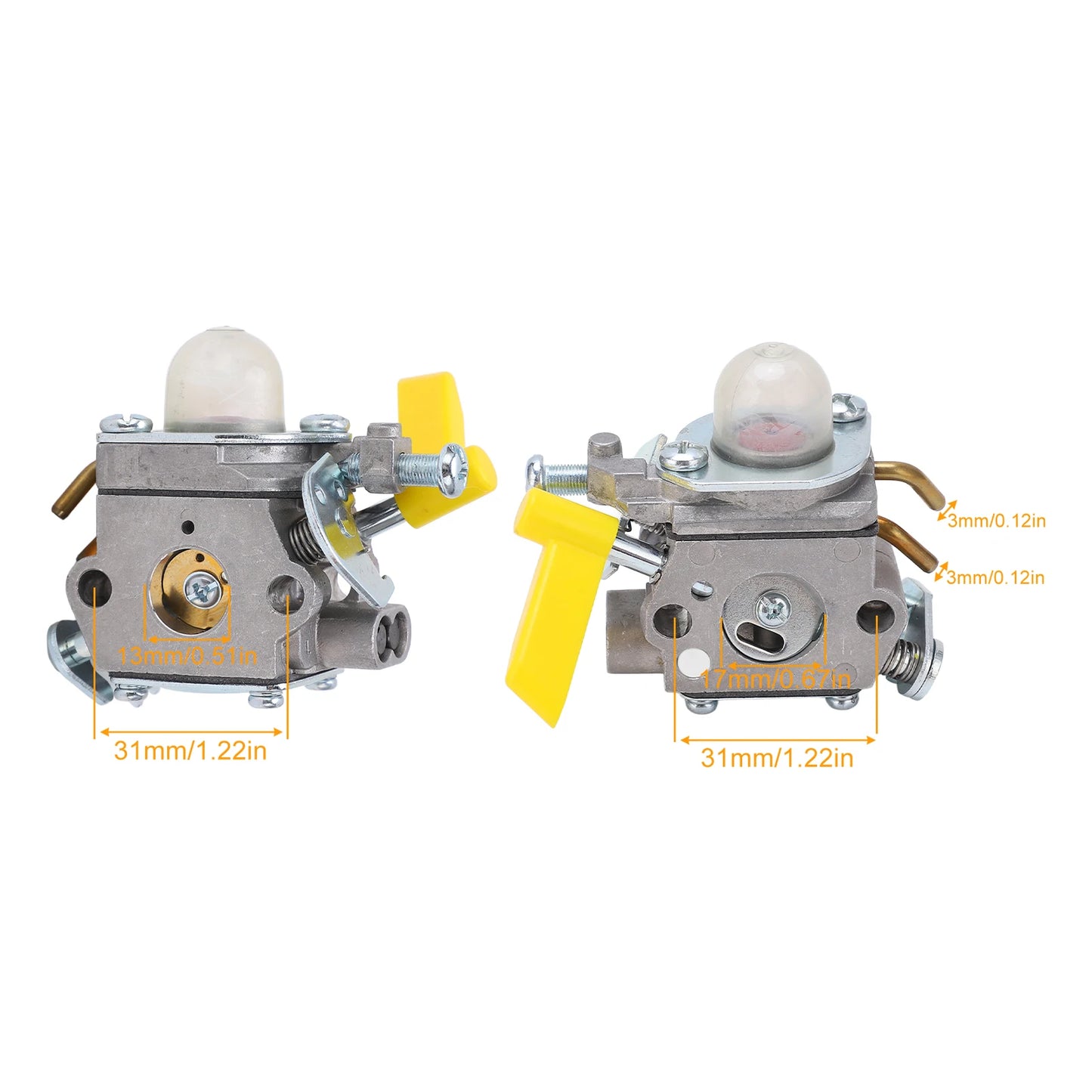 Lawn Mower Carburator 308054003 Metal Engine Carb Replacement for Ryobi Homelite 26cc 30cc new