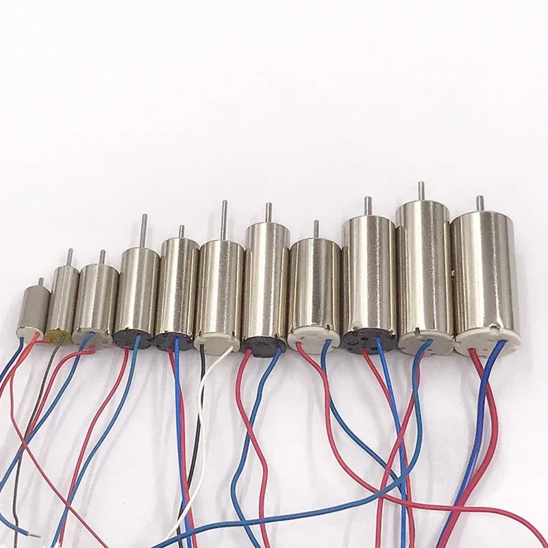 DC 3V-3.7V Mini Coreless Motor 412,612,615,716,720,816,8520,1020 High Speed Micro Motor RC Drone Quadcopter Engine Accessories