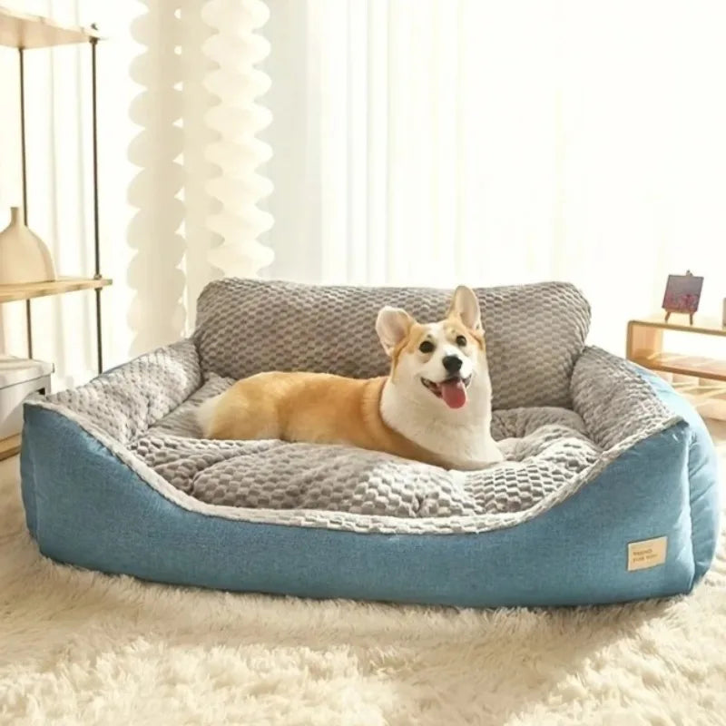 Extra Large Washable Dog Bed - Warm Quick-Dry Winter Mat – photo 4