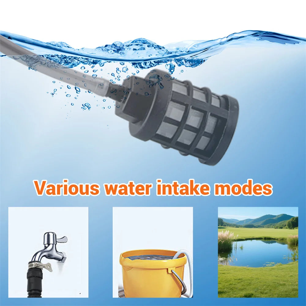 1000PSI Cordless Pressure Washer — 6-in-1 Nozzle Car Cleaner