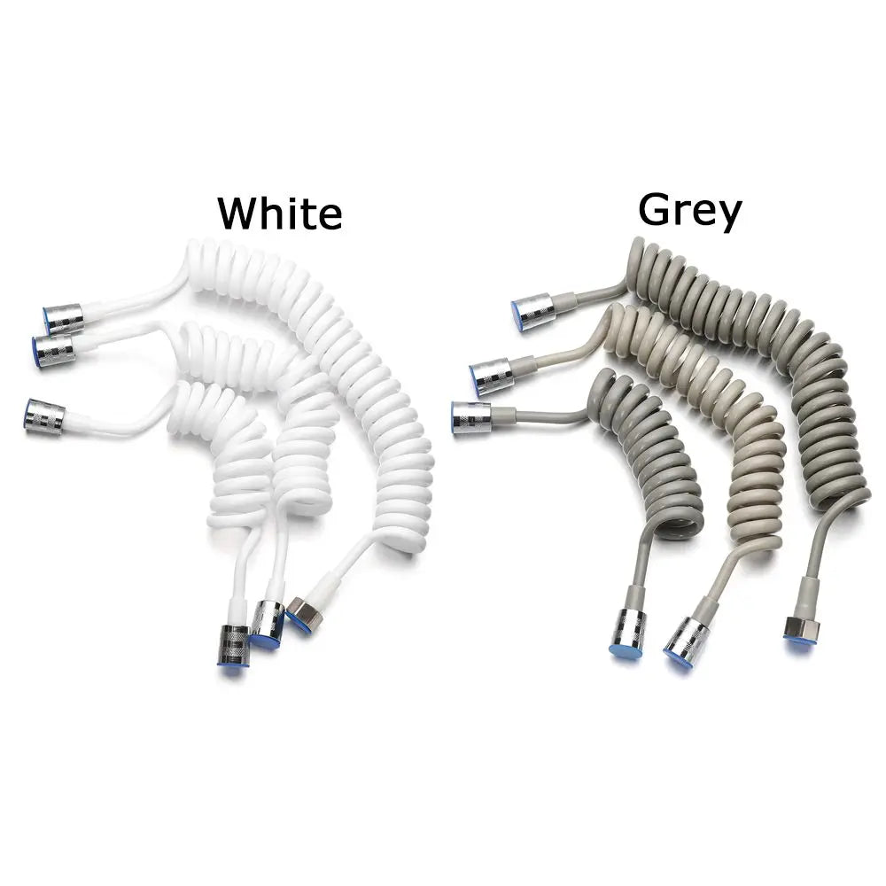 Flexible Anti-wrap Telephone Line Style Bath Sprayer Connect Pipe Spring Shower Hose Toilet Bidet Water Plumbing
