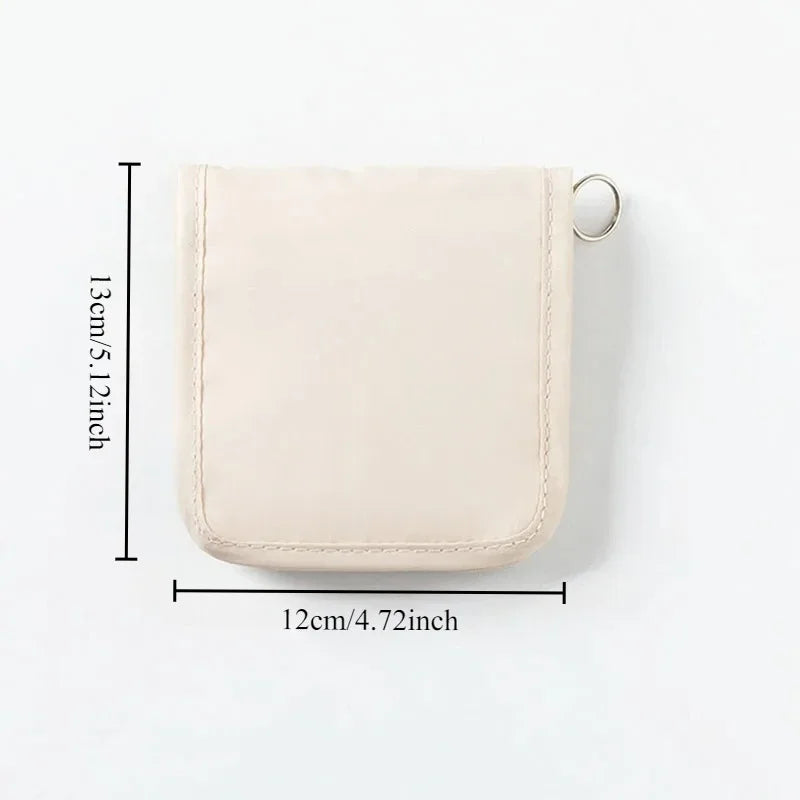 Mini Medical Pouch Portable Foldable Large Opening with Zip Sort First Aid Kit Outdoor Travel Essential Storage Bag
