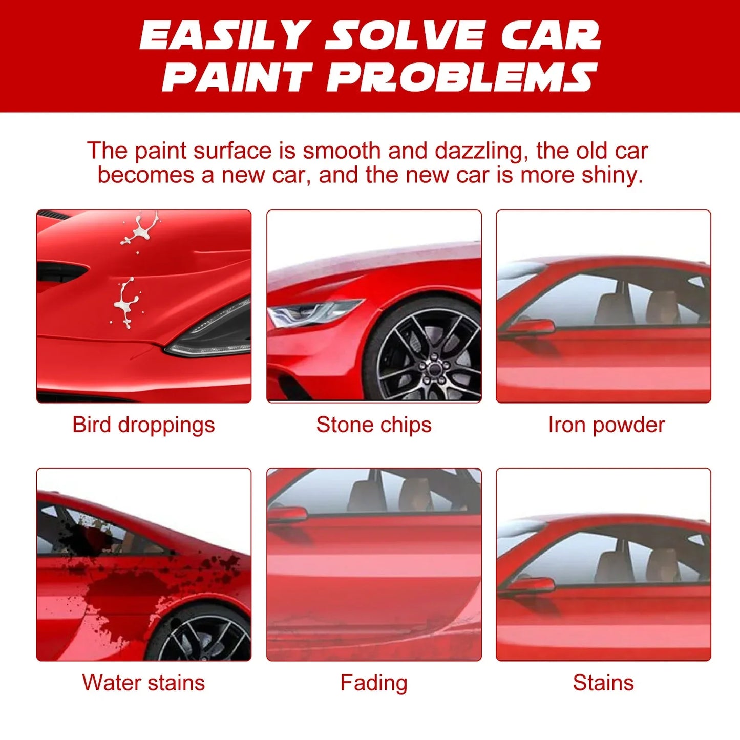 Graphene nano-ceramic car coating kit, universal professional car beauty, high gloss car paint protection, long-lasting gloss