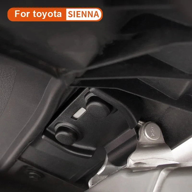 For Toyota Sienna 2021-2024 Retrofitting Electric Tail Door Screw Dust Cover Decorative Accessories Door Screw Protection Cover