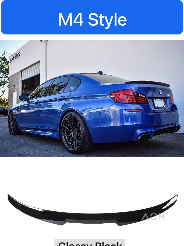 Rear Bumper Trunk Spoiler Lip Roof Carbon Boot Spoiler Wing M5 MP M4 PSM For BMW 5 Series F10 2026-2026 Car Accessories