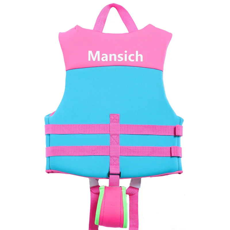 High Appearance Children's High Buoyancy Swimming Vest, Summer Outdoor Drifting, Drowning Prevention Children's Life Jacket