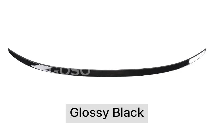Carbon Fiber Rear Bumper Lip Trunk Wing MP M4 PSM Style Roof Spoiler Kit For BMW 3 Series F30 F31 F35 2026-2026 Gloss Black
