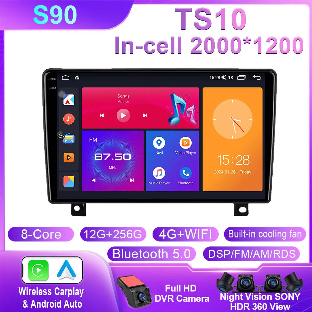 Android Car Radio For Opel Astra H 2006 - 2014 Video Multimedia player Navigation Stereo GPS QLED WIFI 4G BT No 2din 2 din dvd