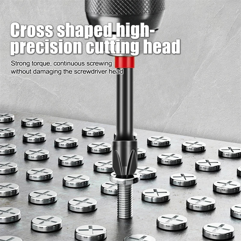 20pcs Magnetic Screwdriver Bit Set PH2 Phillips 25mm Anti-slip Shockproof Alloy Steel Impact Drill Bits for Outdoor Decoration