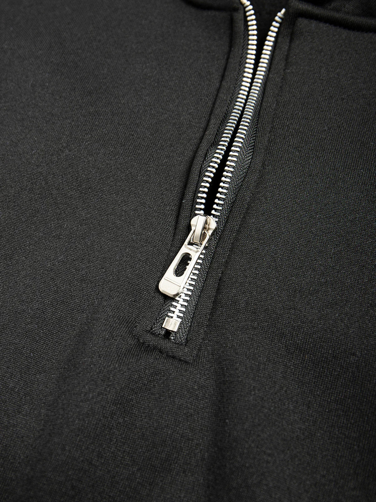 Men's Half-Zip Sweatshirt, Solid Casual Pullover
