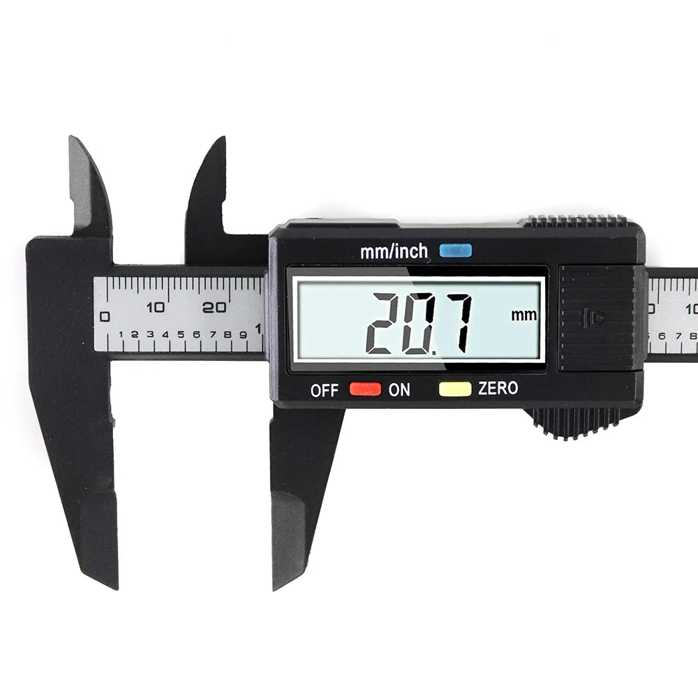 150mm Electronic Digital Caliper 100mm  0.1mm Measuring Tool Vernier Micrometer Measuring Tool Depth Gauge Instrument Pachometer
