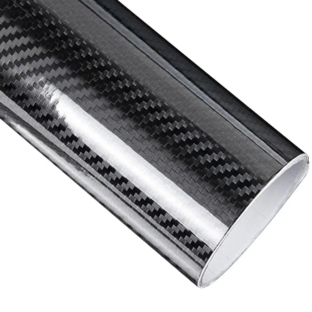 2D 3D 4D 5D 6D Gloss Carbon Fiber Vinyl Wrap Film Air Release Waterproof Sunscreen Fit For Car Motorcycle Laptop Phone Cover DIY