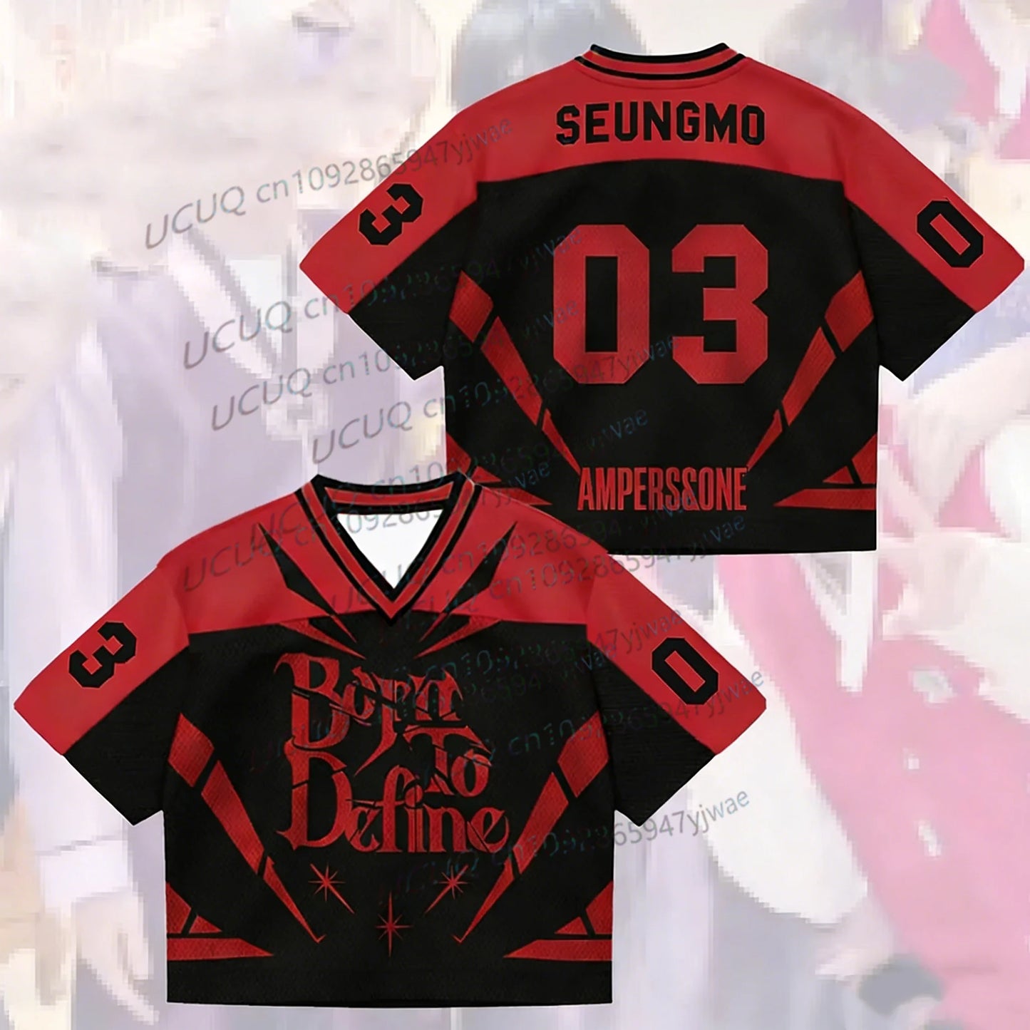 2026 Kpop Fans Ampers&One Born To Define World Tour Jersey Gift For Lovers Plus Size Short Sleeve Tops T-shirt