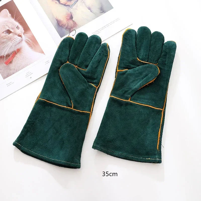 Bite Resistant Pet Safety Gloves – Multi-Purpose Animal Handling & Dog Training Gloves | 35cm & 60cm