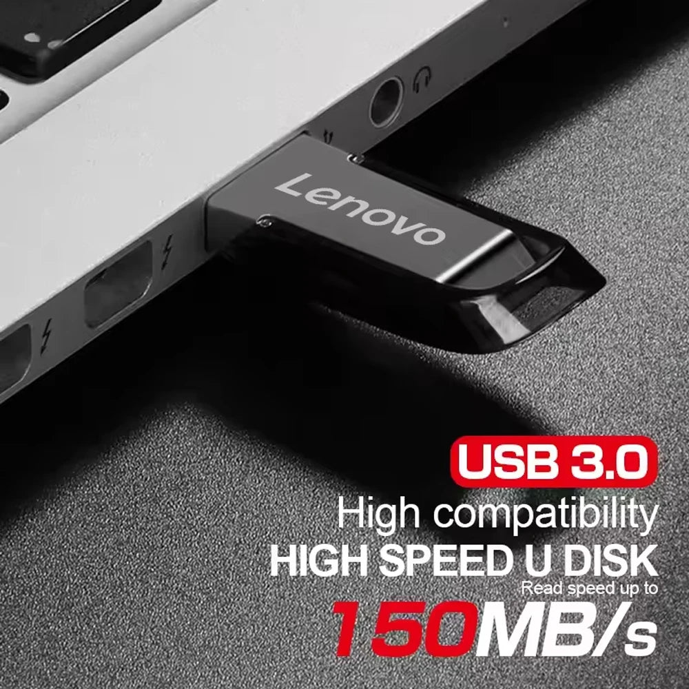 Metal USB Flash Drive with Type-C — 128GB to 512GB Dual-Port Memory Stick
