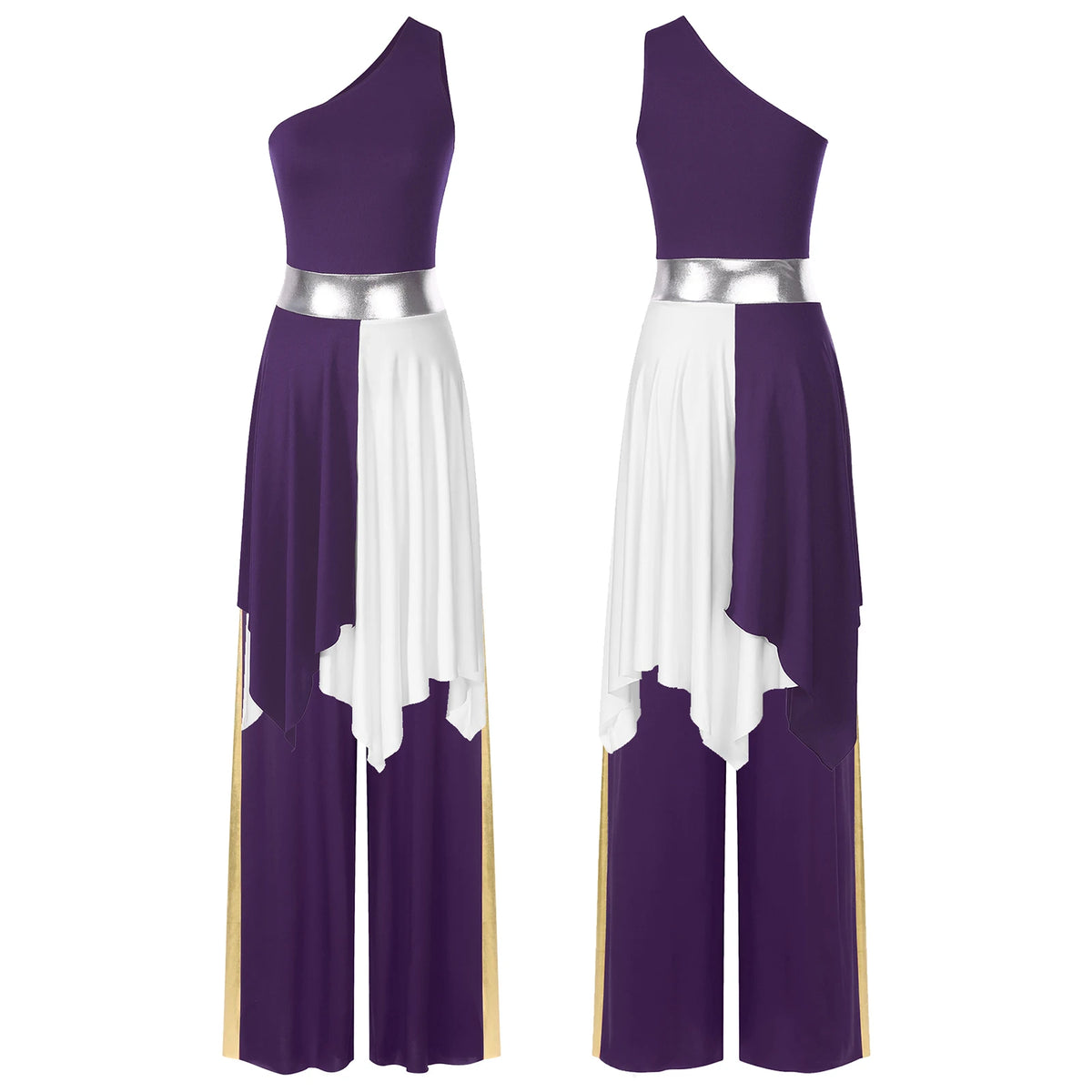 Women's lyrical mesh dress with pants set
