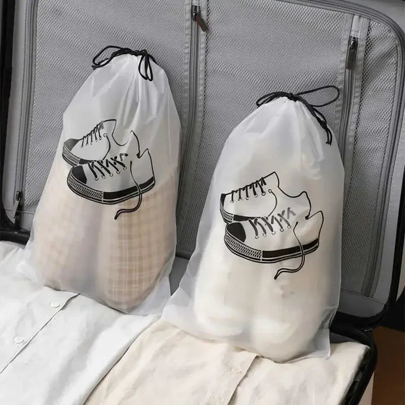 10/1Pcs Portable Shoes Storage Bag Dust-proof Drawstring Pouch Travel Packing Shoes Organizer Household Waterproof Shoes Cover