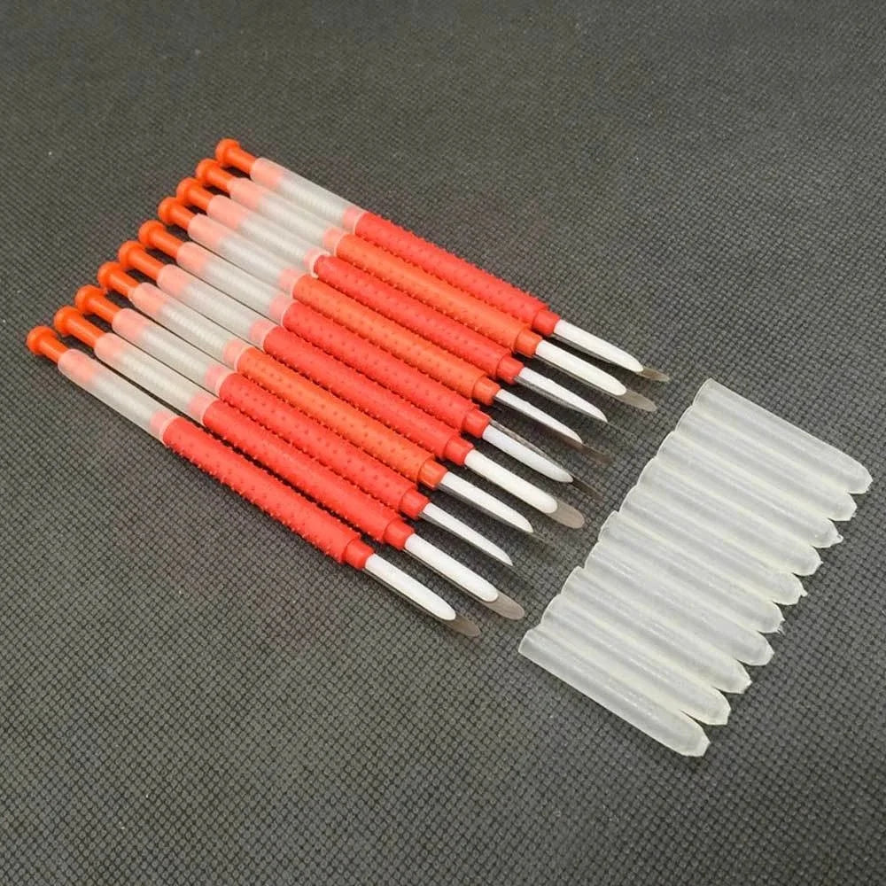 10Pcs Beekeeping Grafting Tool Queen Bee Larva Transfer Needle Apiculture Retractable Grafting Equipment Beekeeping Tools