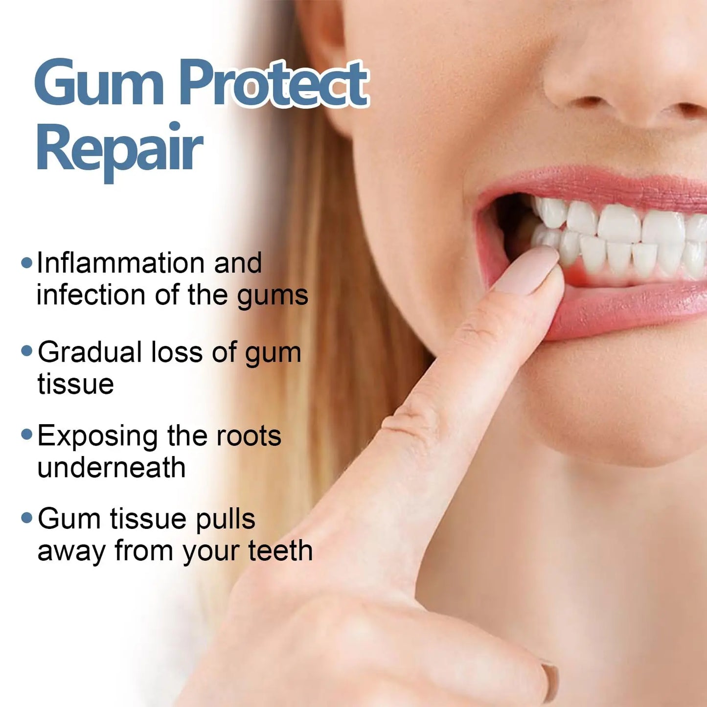 Gum Care Gel — Soothing Fresh-Breath Oral Care Toothpaste Gel