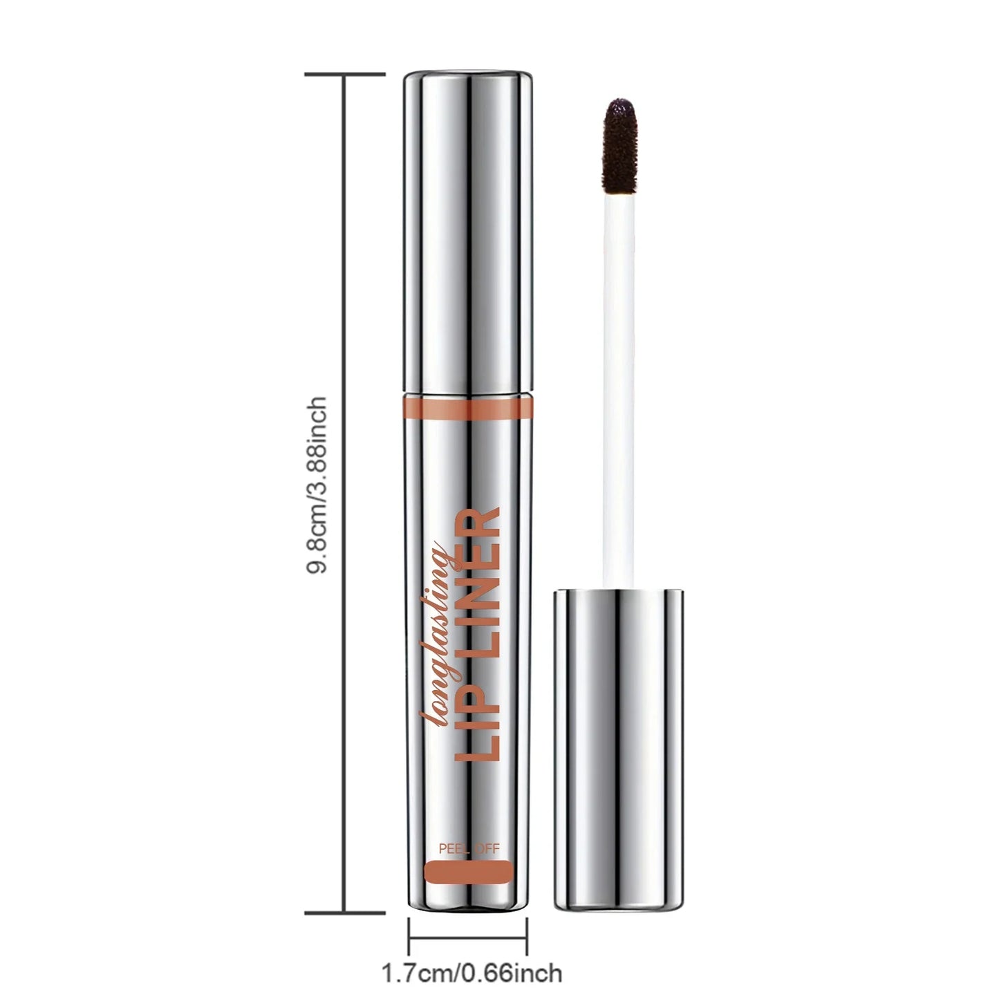 1PC Lip Liner Peel Off Tattoo Lipgloss Long Lasting Matte Lip Tint Contour Tear-off Lips Stain-Easy To Create Daily Makeup