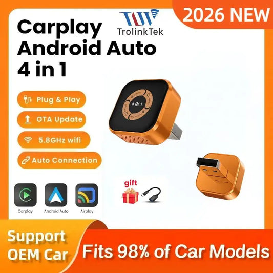 Wireless CarPlay & Android Auto Adapter